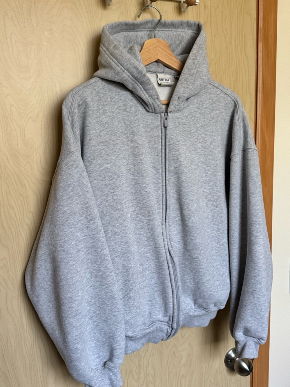 Aritzia Sweat Fleece Mega Fleece Zip